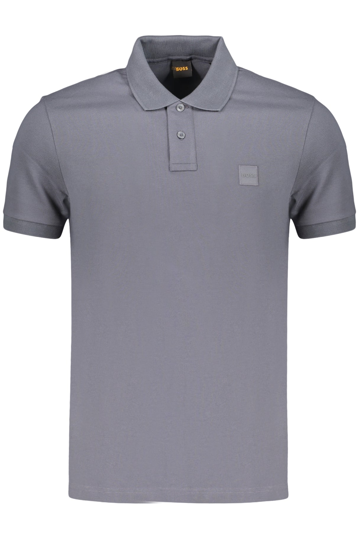 BOSS MEN'S SHORT-SLEEVE POLO SHIRT, BLUE