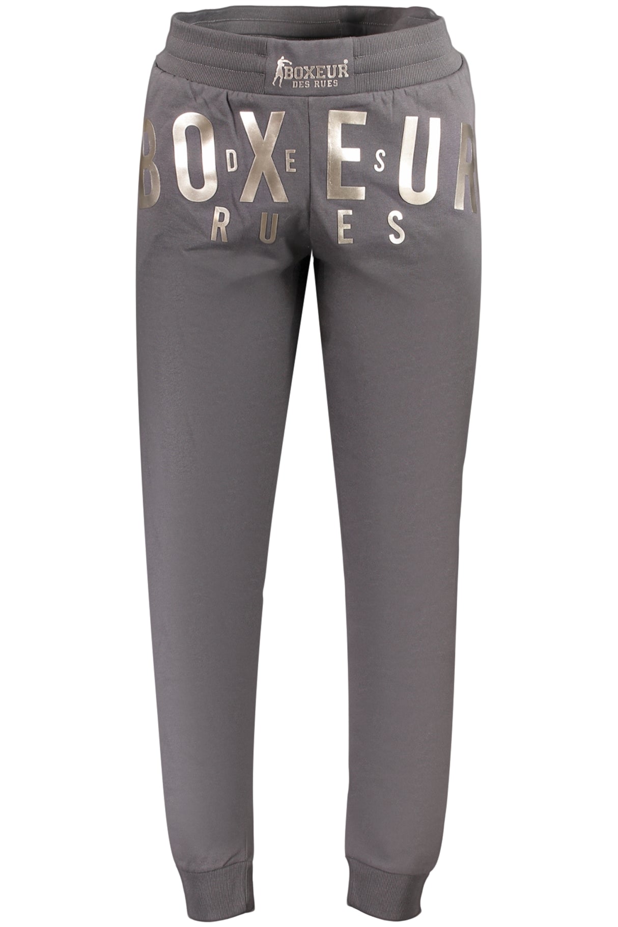 BOXEUR DES RUES MEN'S LONG TRACKSUIT PANTS GREY