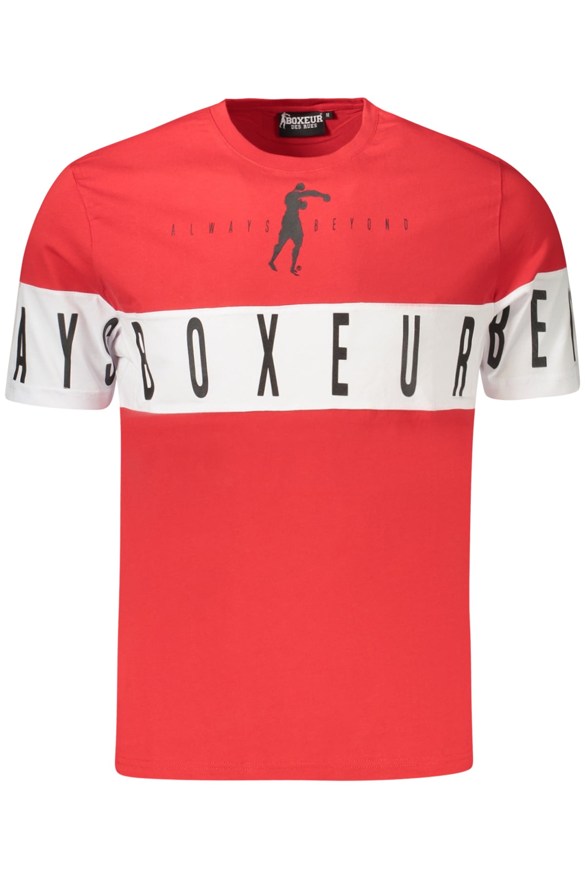 BOXEUR DES RUES MEN'S RED SHORT SLEEVE T-SHIRT