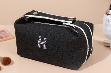 Waterproof Canvas Travel Toiletry Organizer Bag