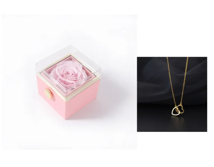 BloomSpin Acrylic Jewelry Organizer