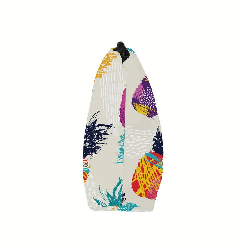 Pineapple Print Waterproof Makeup Organizer Bag