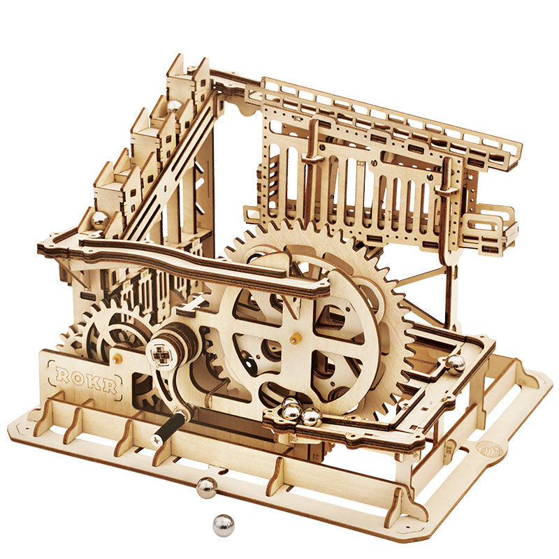 3D Wooden Puzzle Toy - Educational Mechanical Model