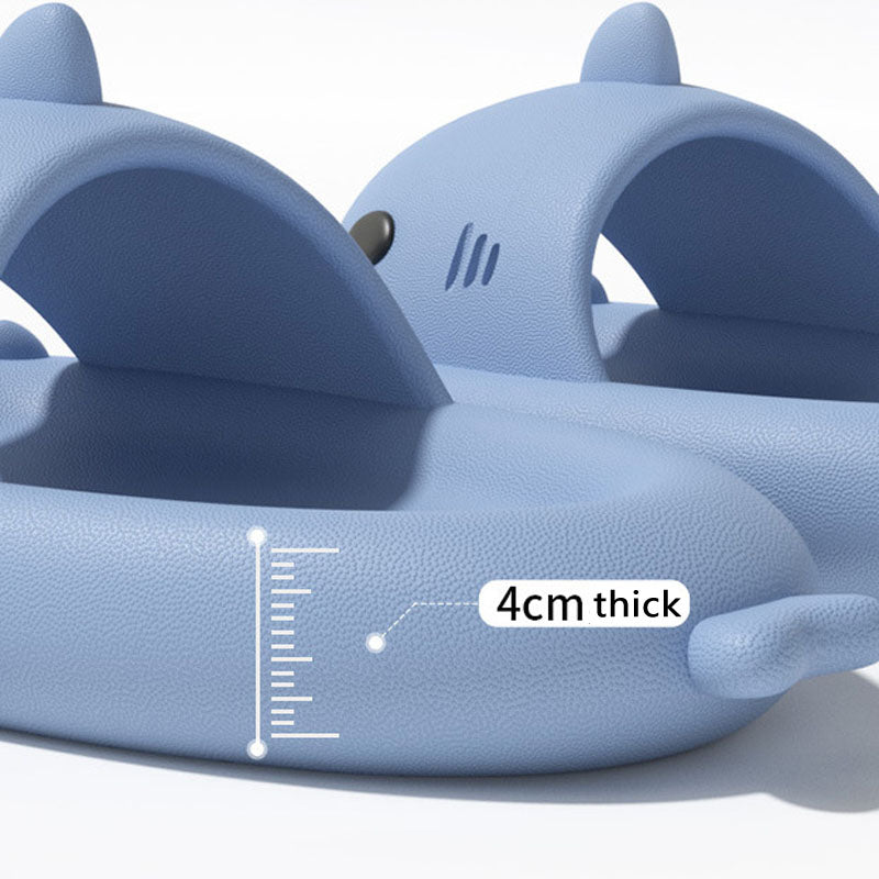 Cartoon Shark Summer Slippers for Kids and Toddlers