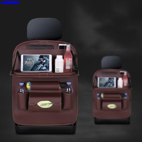 Car Backseat Storage Organizer with Multi-Function Pockets