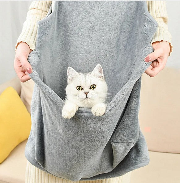 Cozy Pet Carrier Apron
