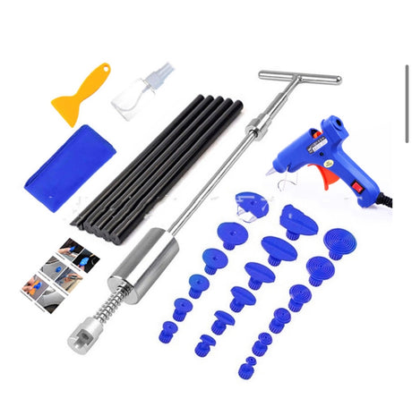 Car Dent Repair Tool with Puller and Suction Pads