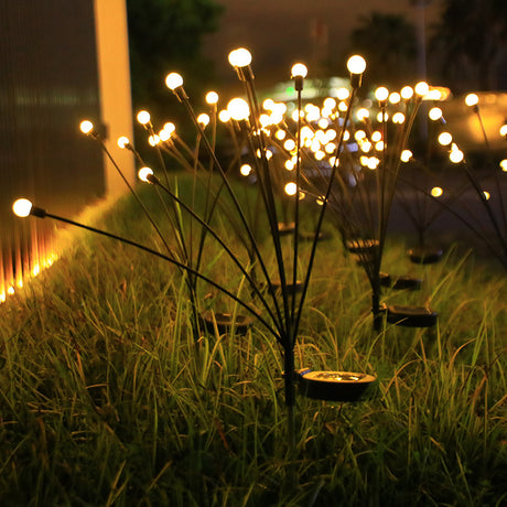 Solar LED Firefly Stake Light for Outdoor Garden Decor