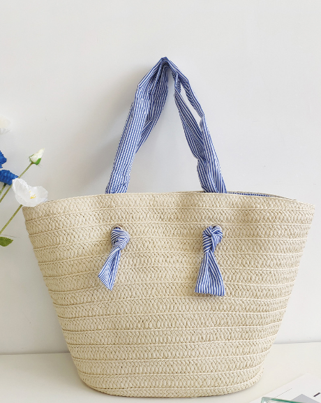 Large Capacity Women's Straw Beach Tote Bag (2020)