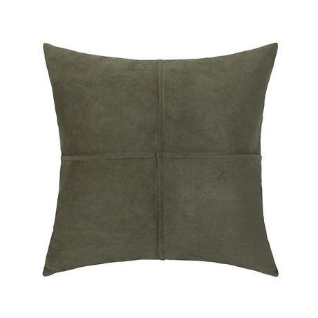 Simple Plain Suede Home Cushion Pillow
