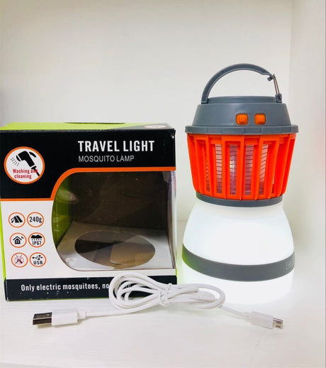 Outdoor Camping Light, Mosquito Repellent, Portable Lamp