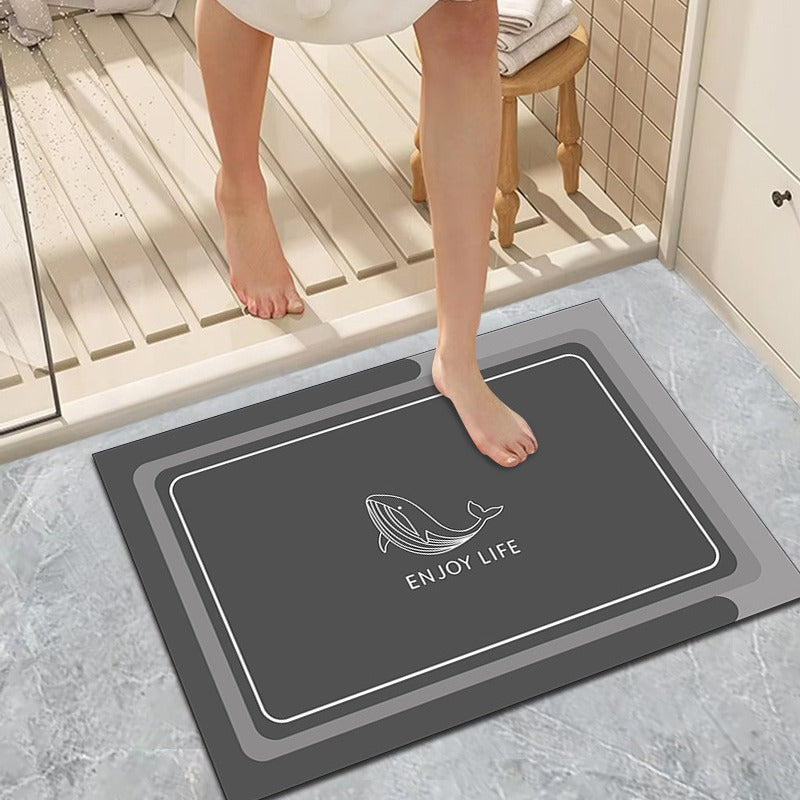 Soft Diatomite Water-Absorbent Bathroom Mat