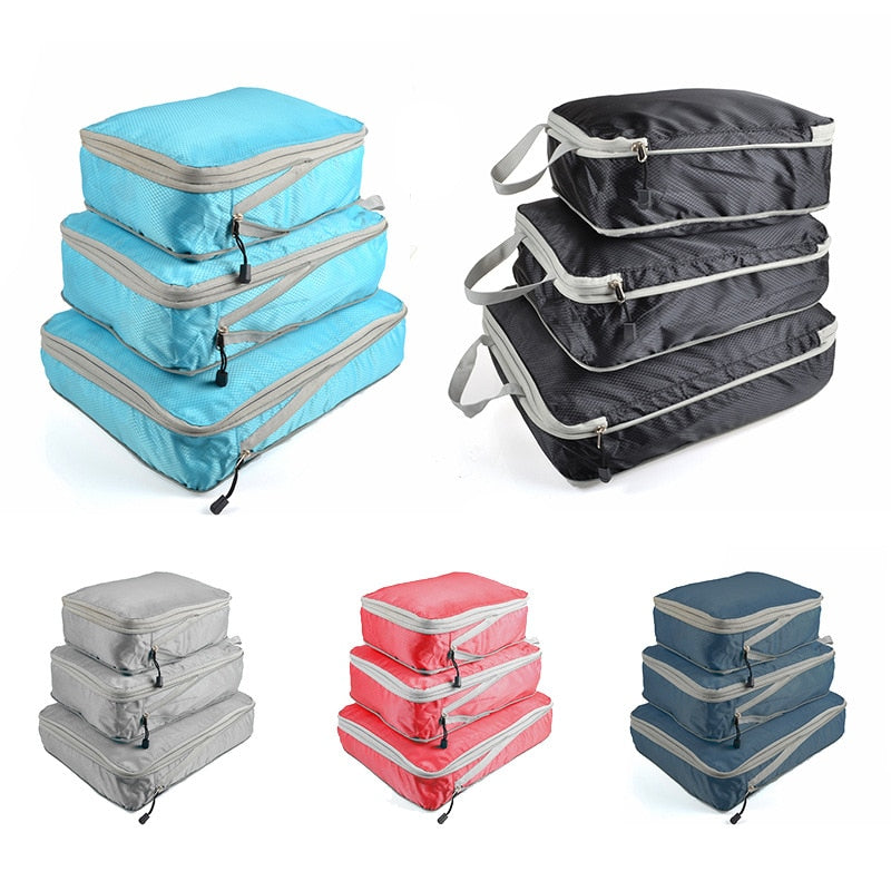 Packable Waterproof Travel Storage Packing Cube