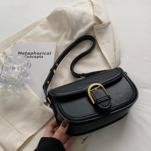 Nazareth Baguette Bag / Vintage Saddle Bag (One)