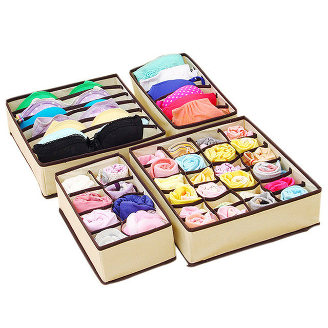 Foldable Underwear Organizer for Bras, Panties, Socks
