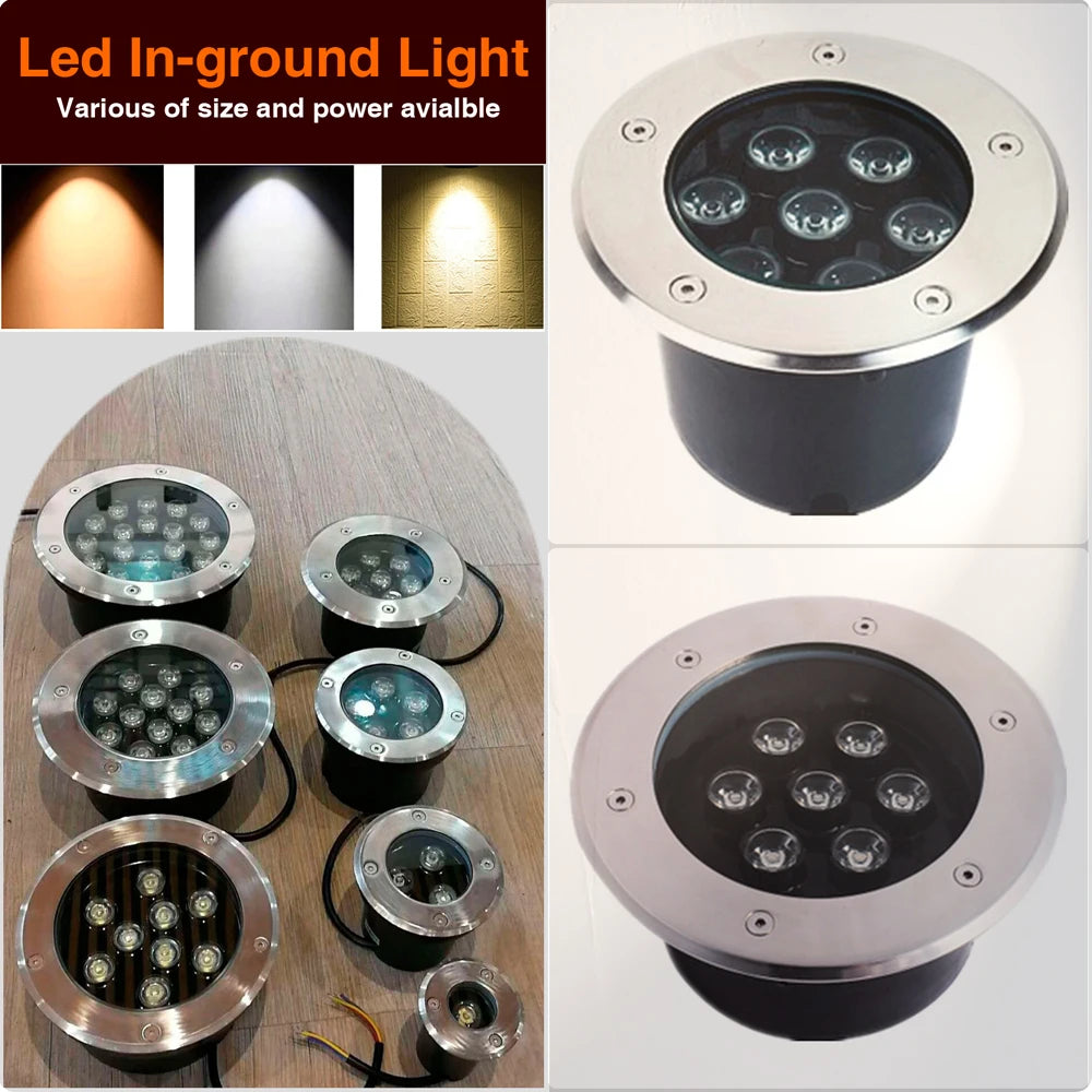 RGB LED Landscape Lighting for Outdoor Parks and Lawns