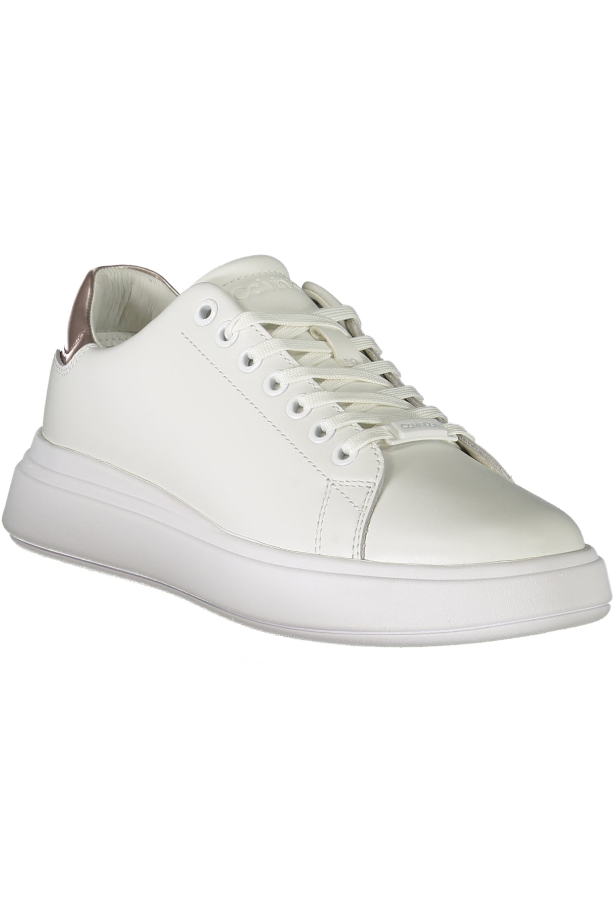 CALVIN KLEIN WHITE WOMEN'S SPORTS SHOES