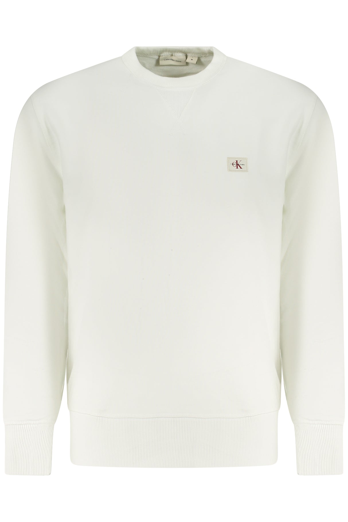 CALVIN KLEIN MEN'S ZIP-UP SWEATSHIRT WHITE