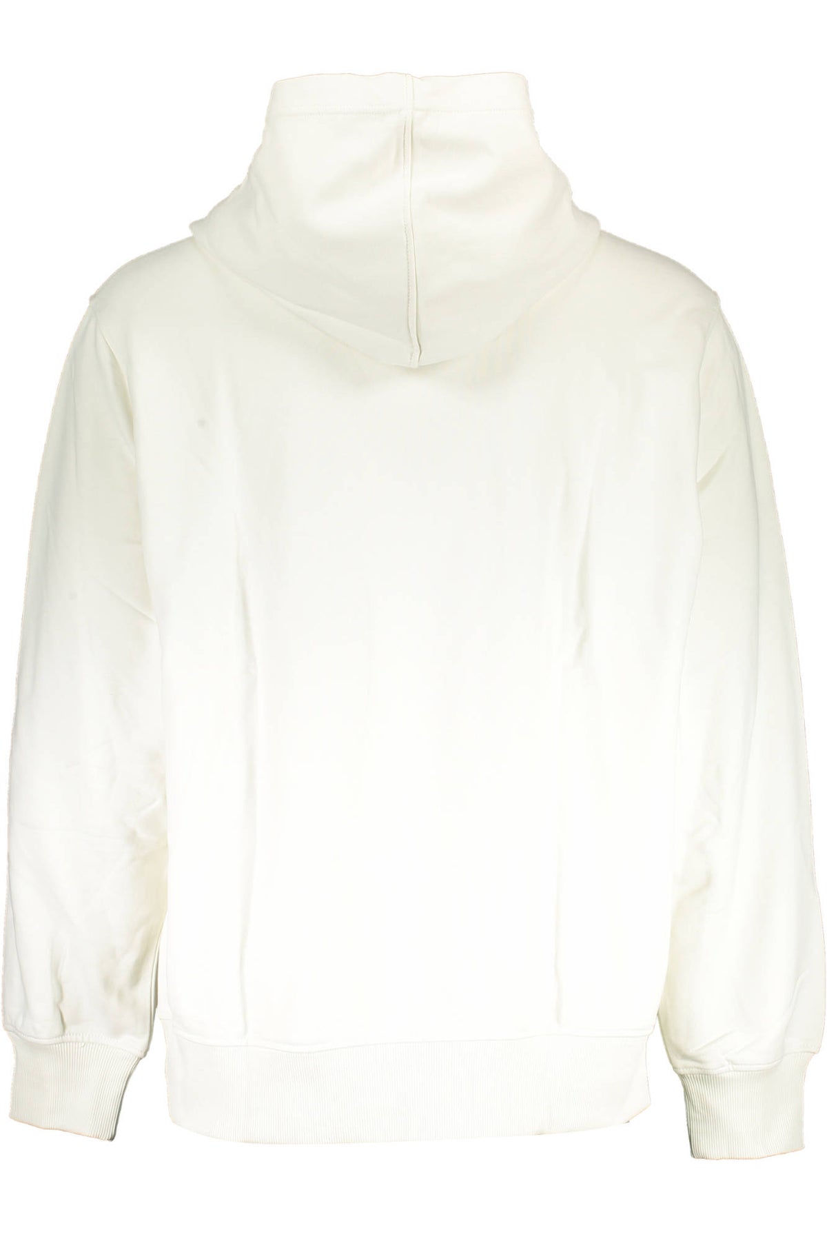 CALVIN KLEIN WHITE MEN'S SWEATSHIRT WITHOUT ZIP