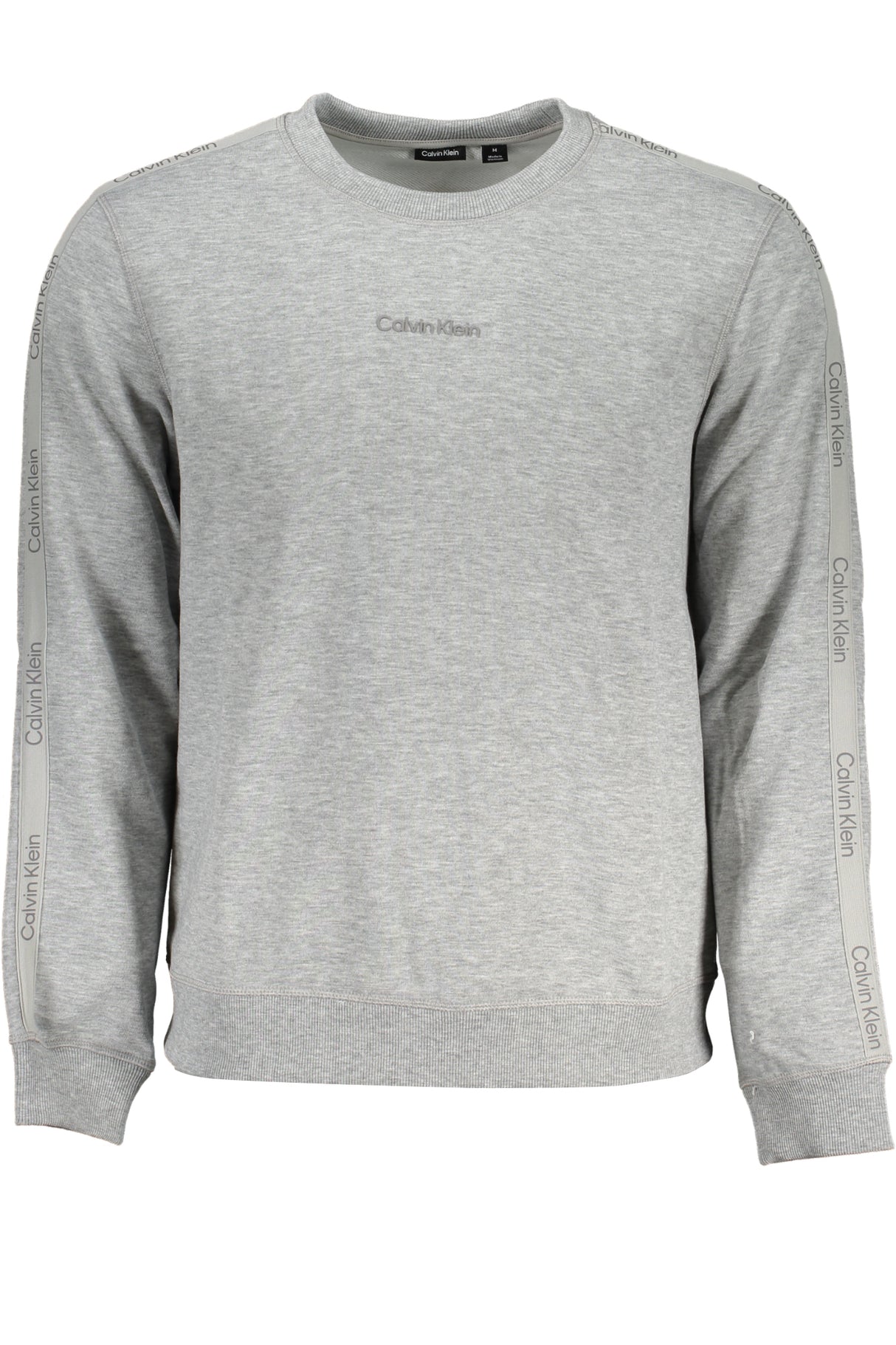 CALVIN KLEIN MEN'S GRAY ZIPLESS SWEATSHIRT