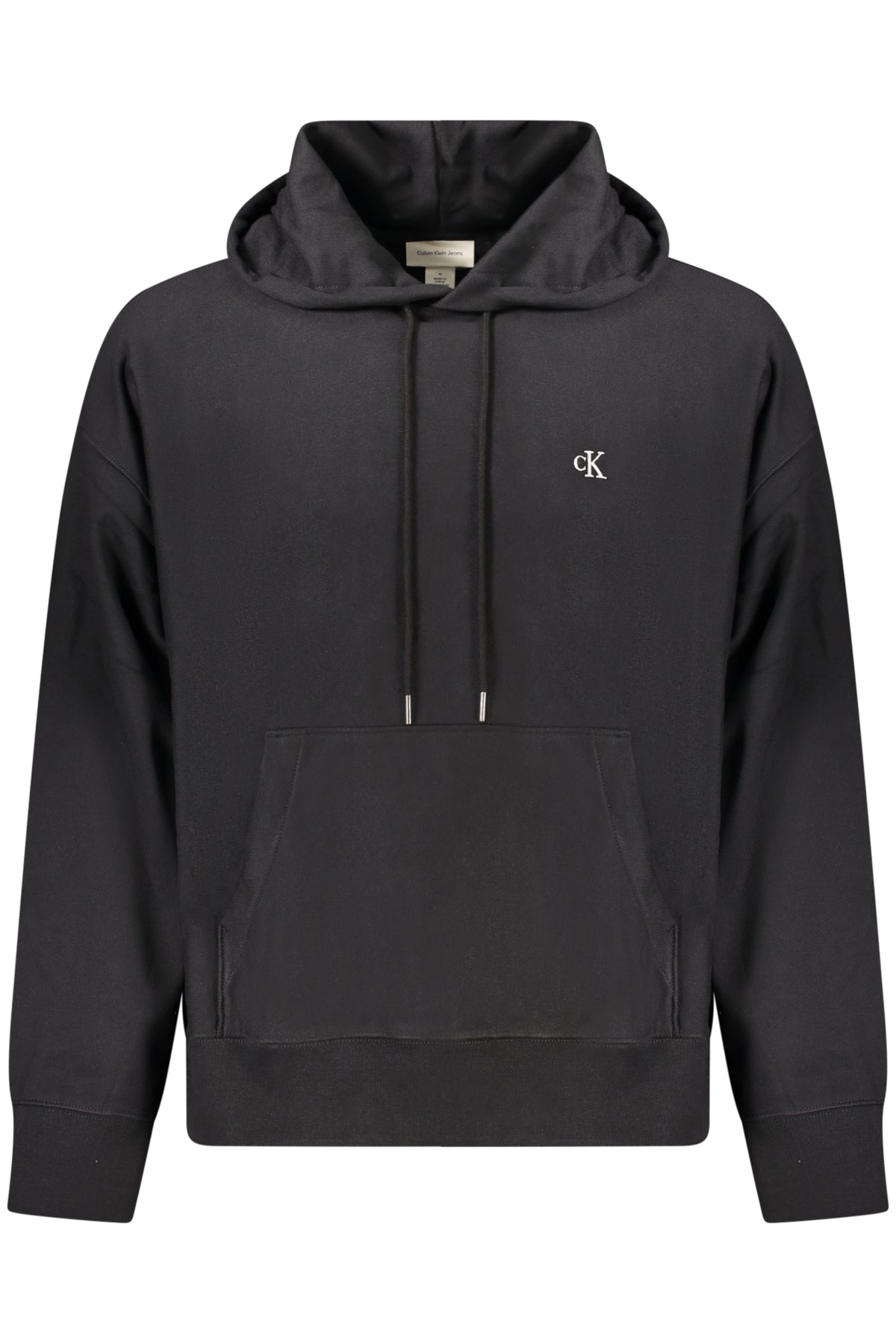 CALVIN KLEIN MEN'S BLACK ZIP-UP SWEATSHIRT