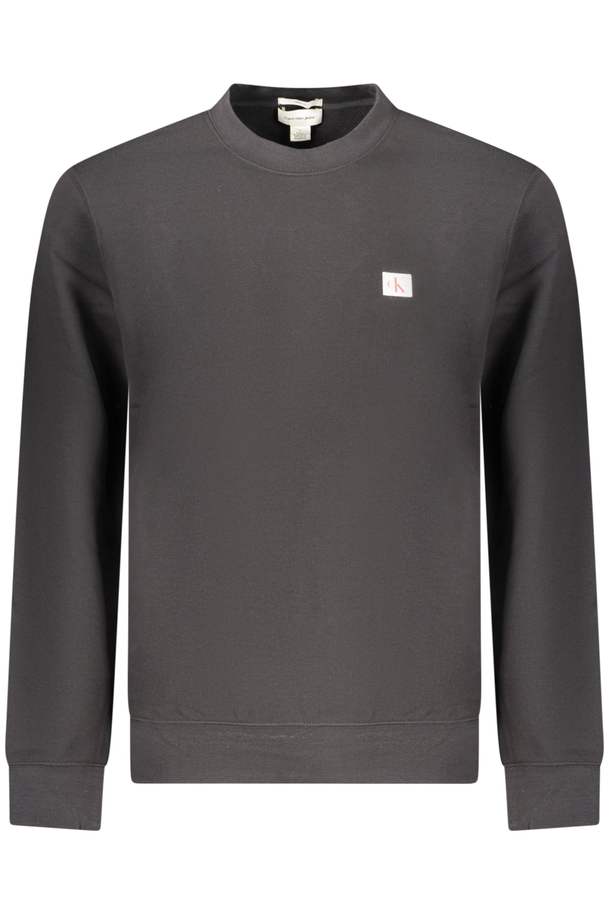 CALVIN KLEIN MEN'S BLACK ZIP-UP SWEATSHIRT