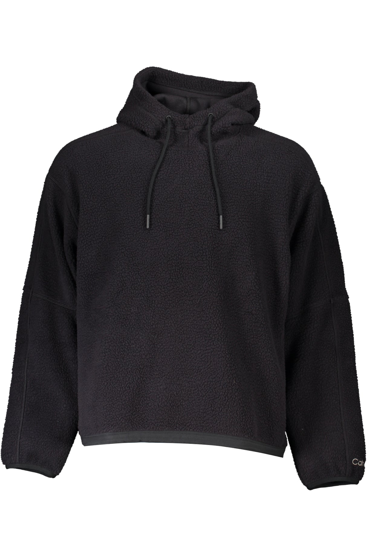 CALVIN KLEIN MEN'S BLACK ZIPLESS SWEATSHIRT