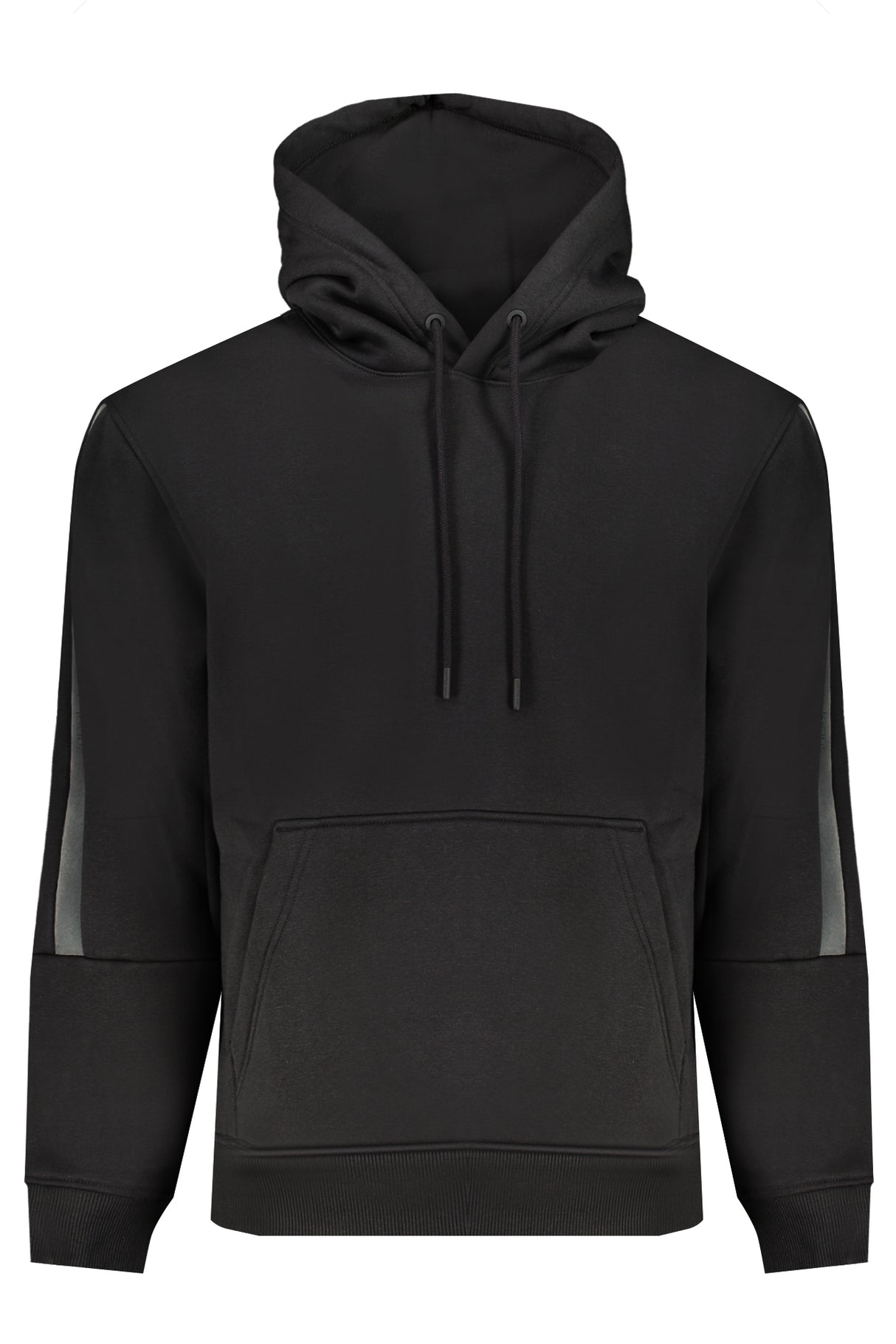 CALVIN KLEIN MEN'S BLACK ZIPLESS SWEATSHIRT