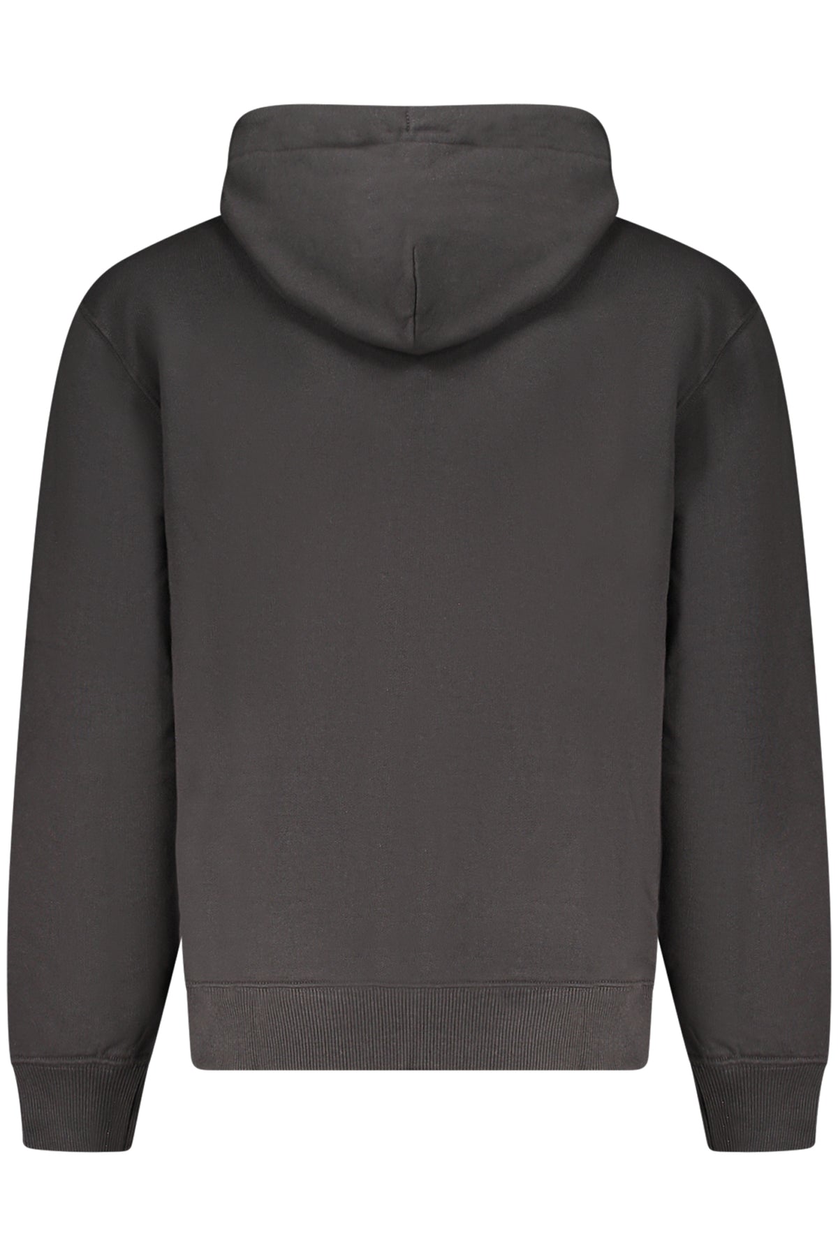 CALVIN KLEIN MEN'S BLACK ZIP-UP SWEATSHIRT