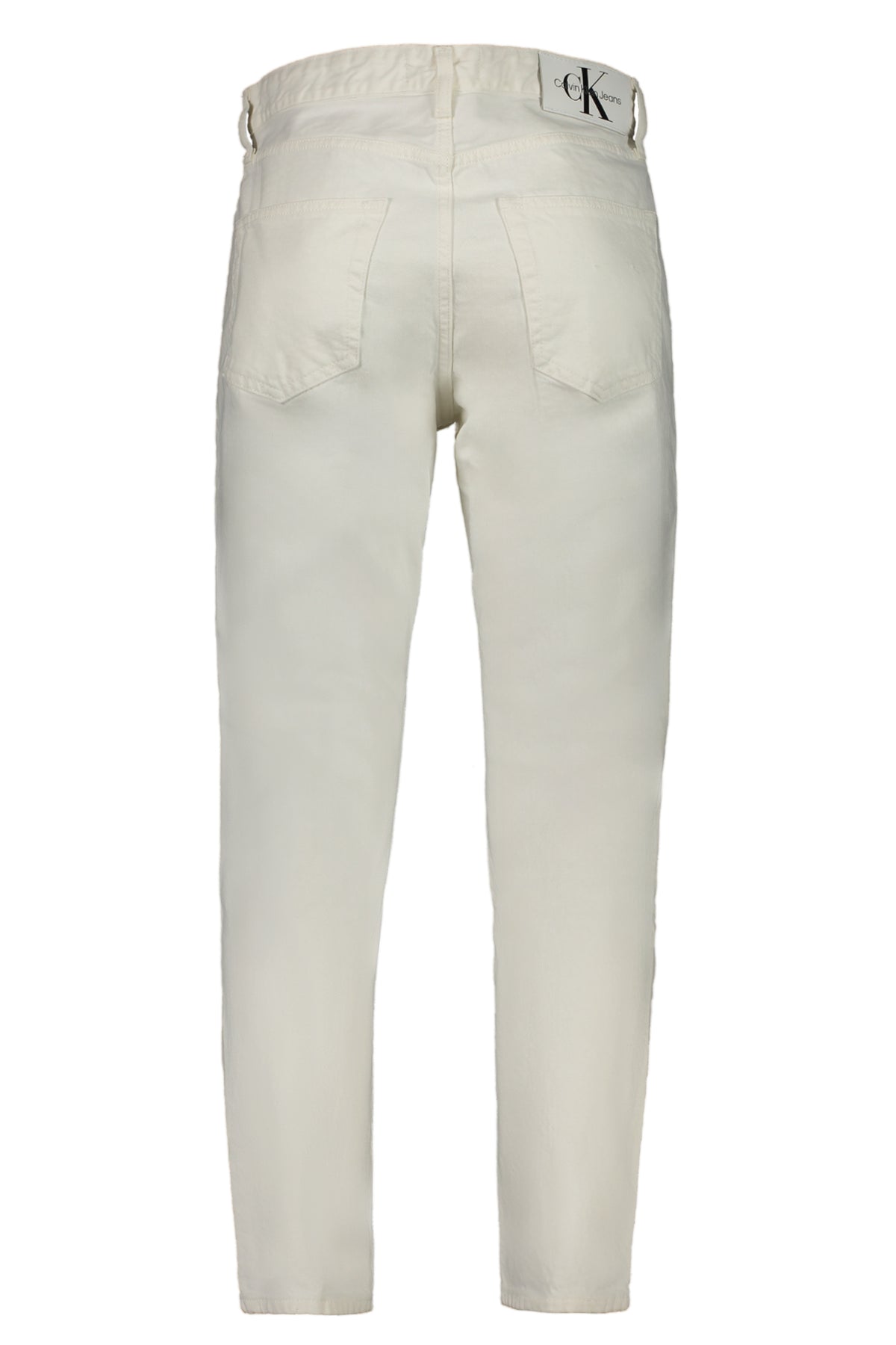 CALVIN KLEIN MEN'S WHITE DENIM JEANS