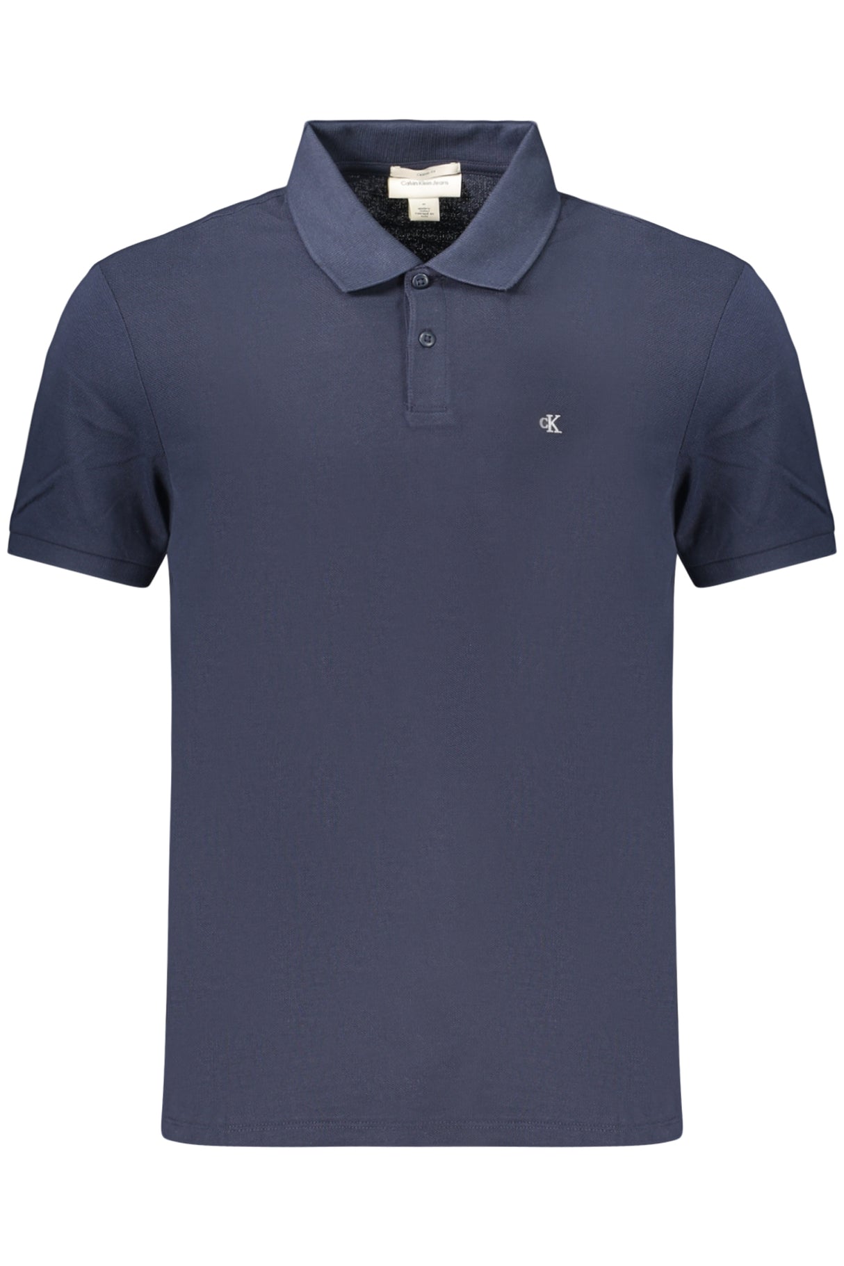 CALVIN KLEIN MEN'S SHORT-SLEEVE POLO SHIRT, BLUE