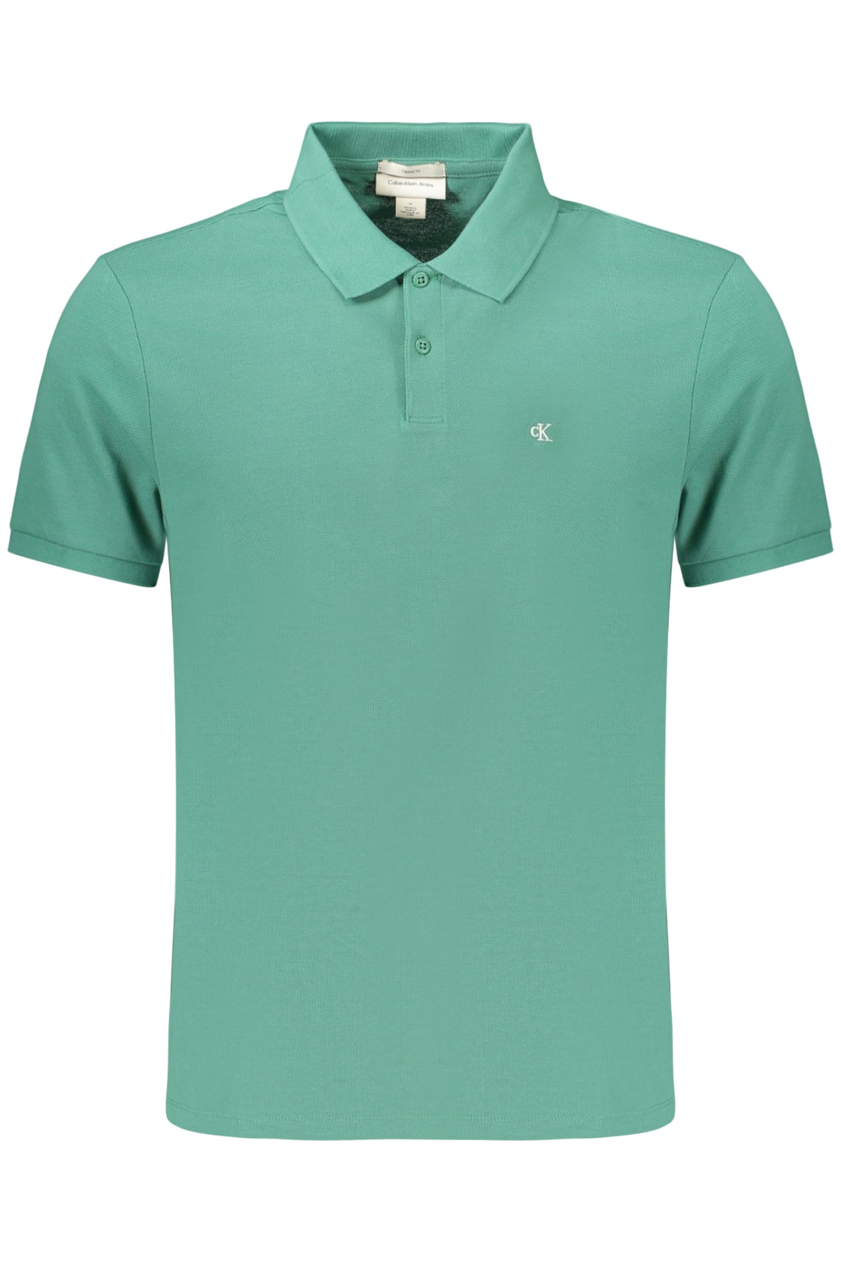CALVIN KLEIN MEN'S SHORT-SLEEVE POLO SHIRT GREEN