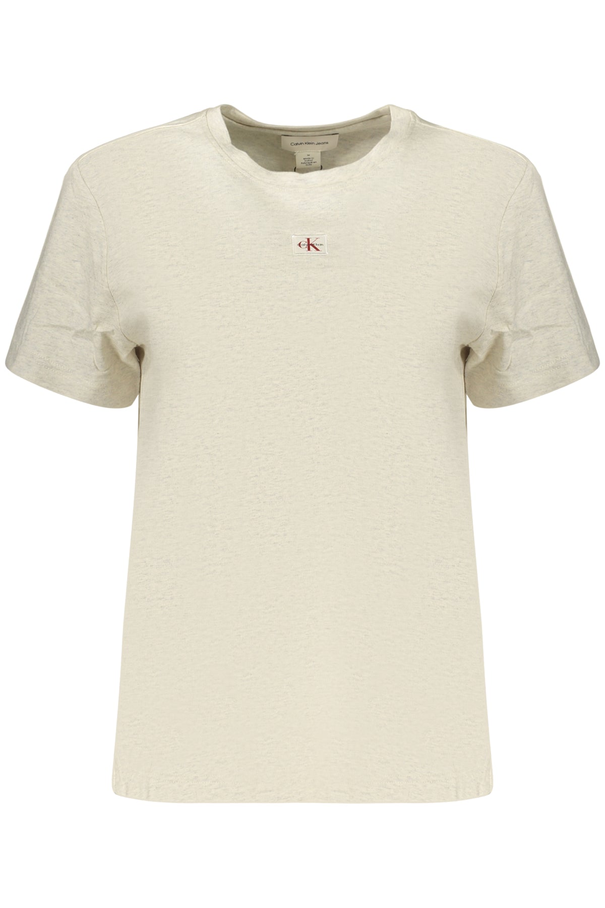 CALVIN KLEIN WOMEN'S SHORT-SLEEVE T-SHIRT GREY