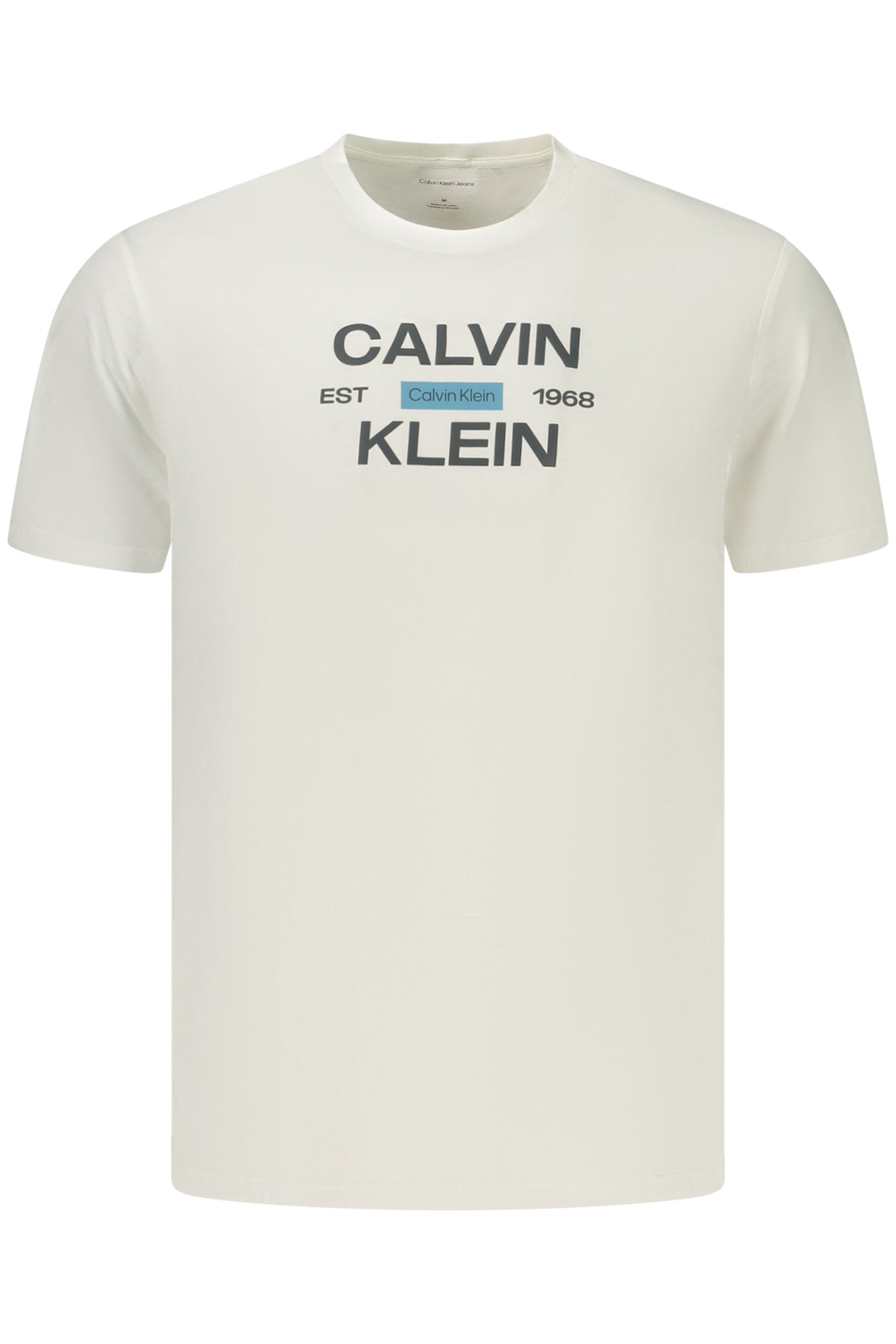 CALVIN KLEIN MEN'S SHORT-SLEEVE T-SHIRT WHITE