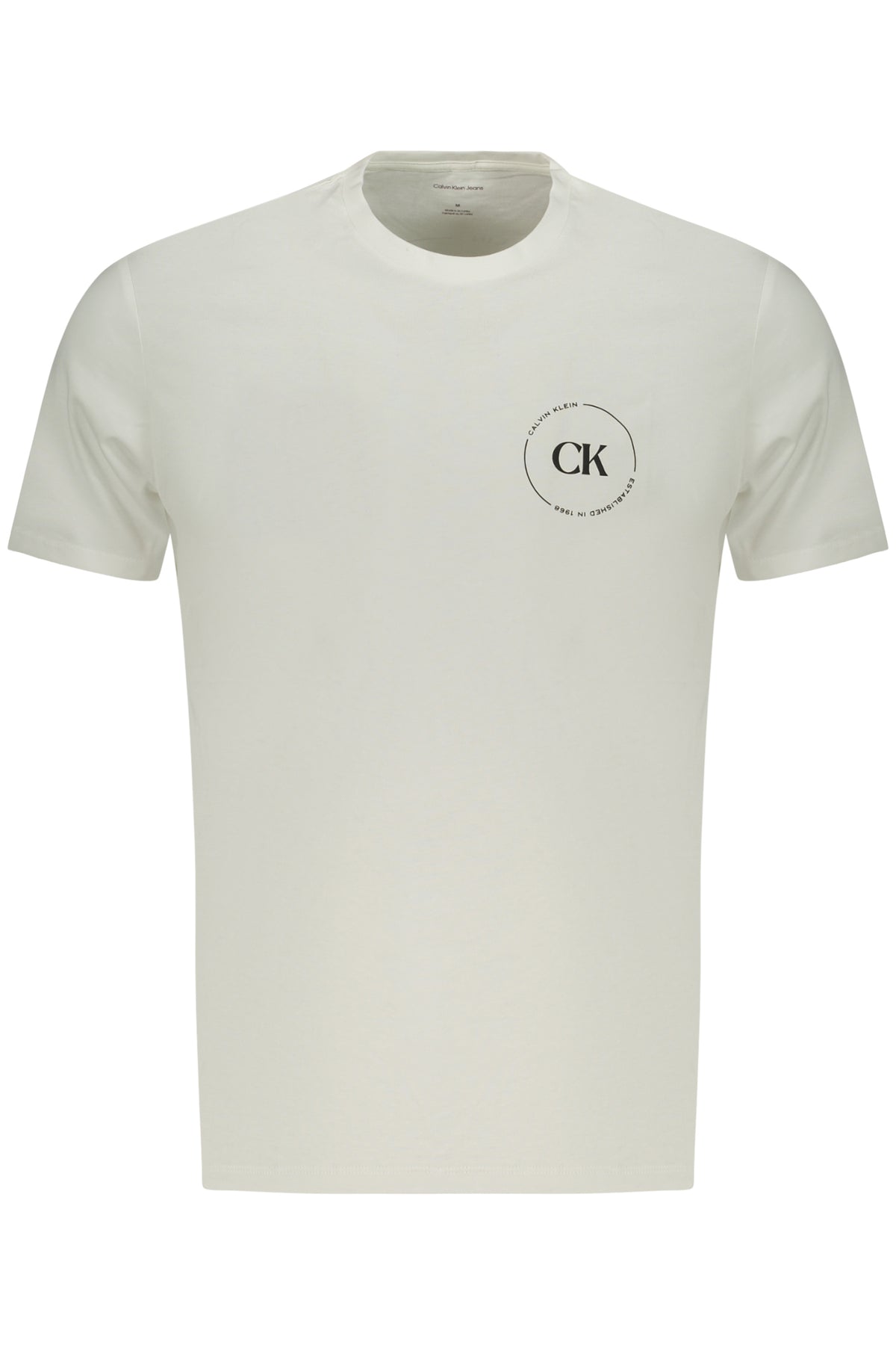 CALVIN KLEIN MEN'S SHORT-SLEEVE T-SHIRT WHITE