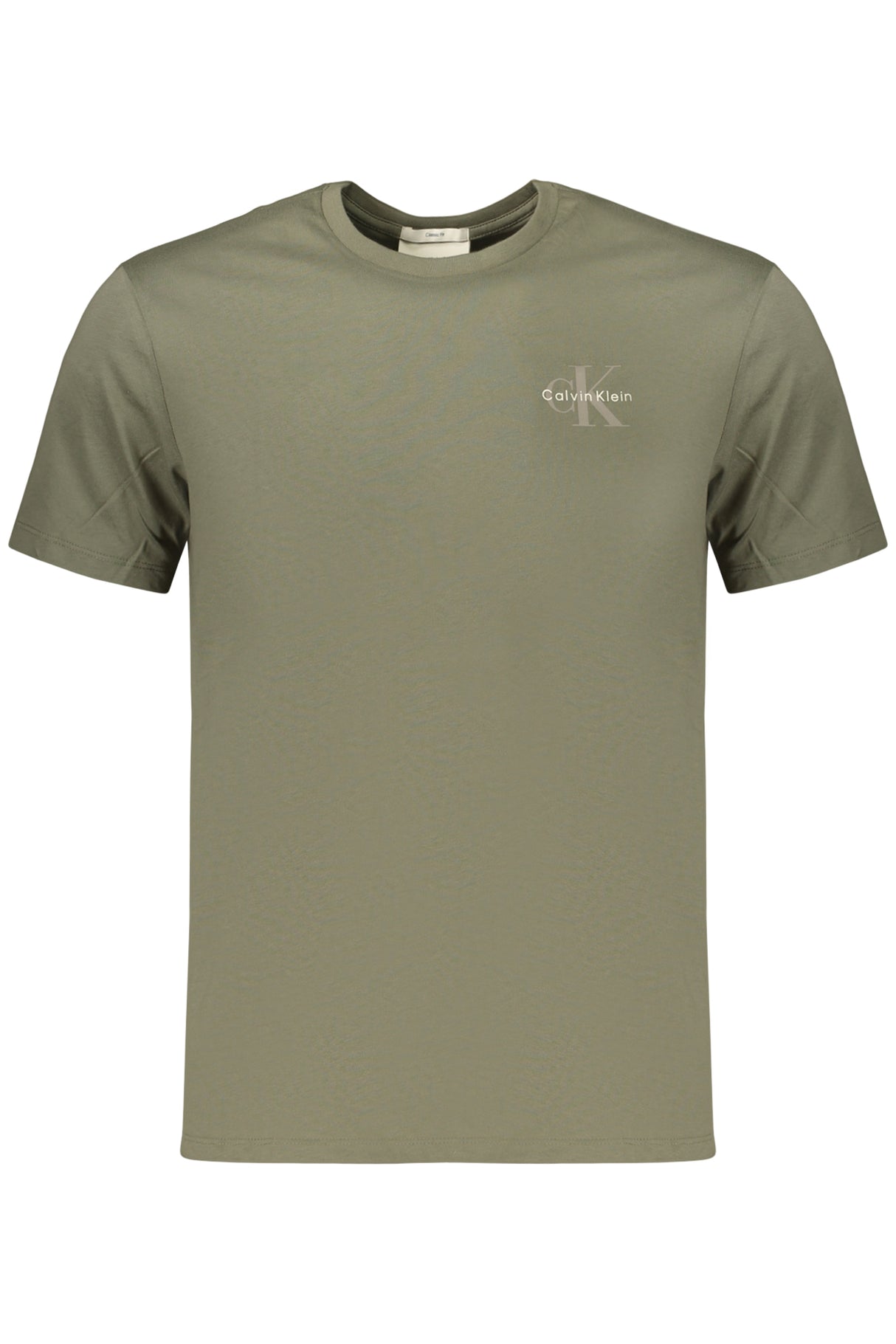 CALVIN KLEIN MEN'S SHORT-SLEEVED T-SHIRT GREEN