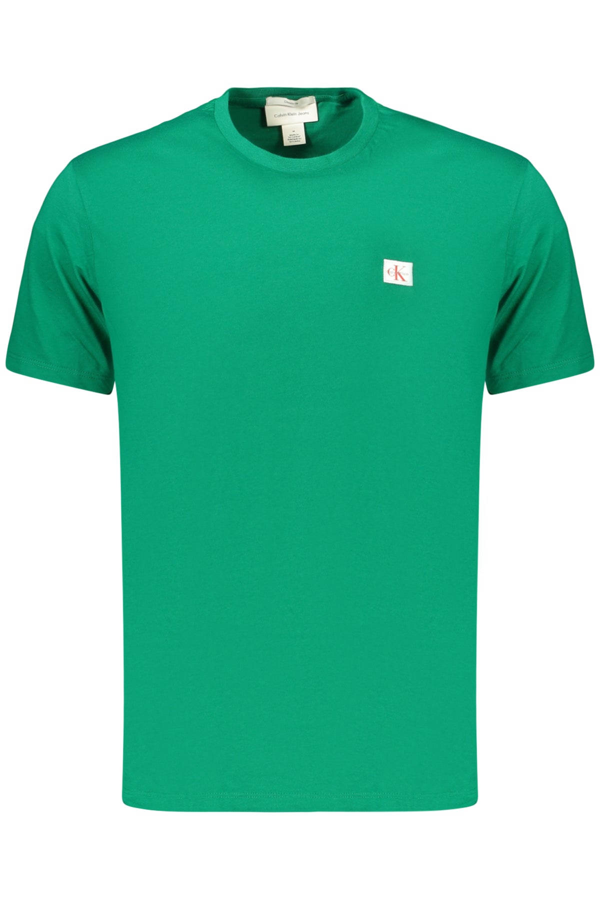 CALVIN KLEIN MEN'S SHORT-SLEEVED T-SHIRT GREEN