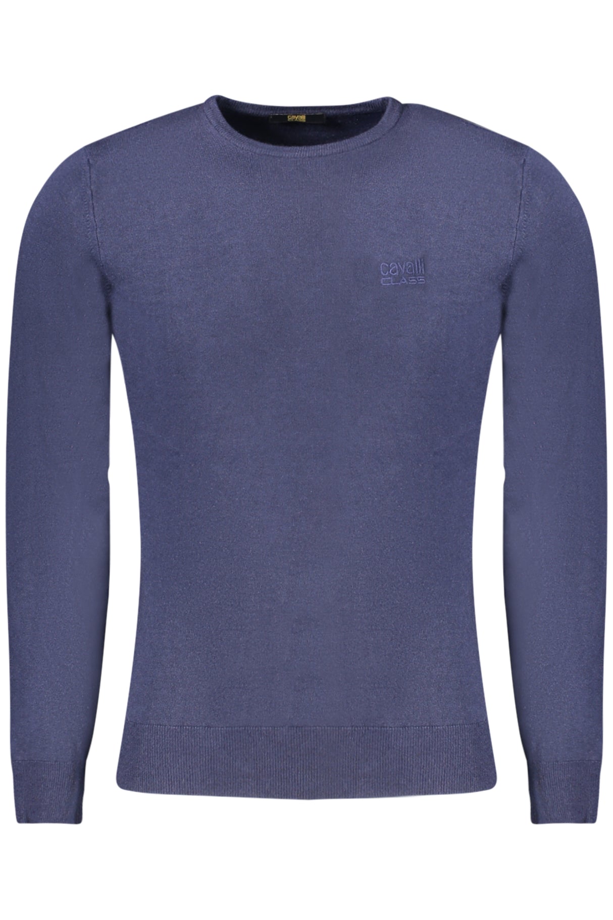 CAVALLI CLASS MEN'S BLUE SWEATER