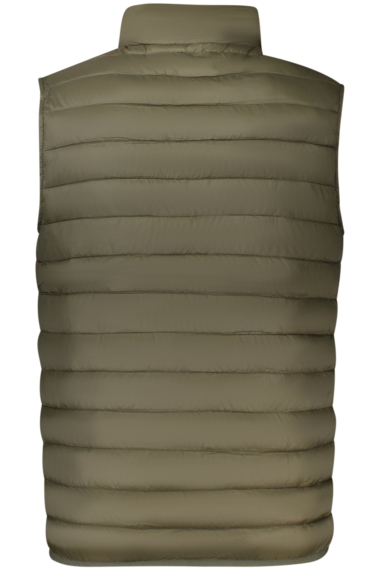 CAVALLI CLASS MEN'S GREEN SLEEVELESS JACKET
