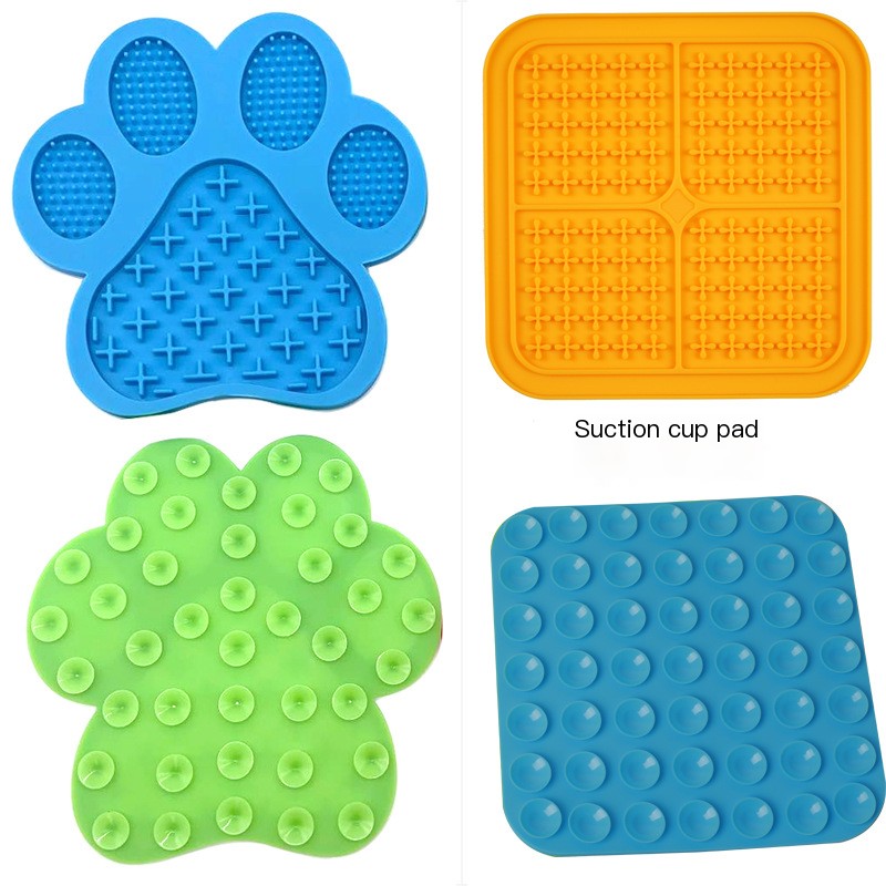 Silicone Pet Feeding Mat for Slow Eating and Licking