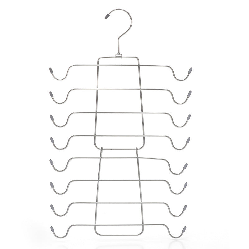 Multifunctional Foldable Clothing Hanger for Storage