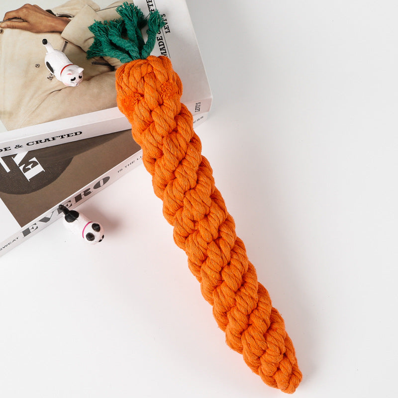 Pet Toy: Chew Rope Animal Shape for Dogs