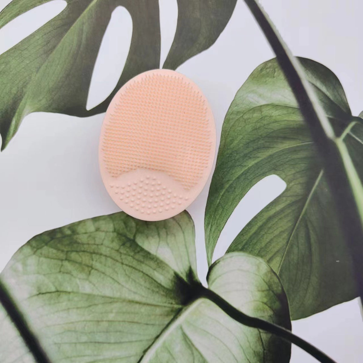Manual Small Face Wash Brush with Food-Grade Silicone