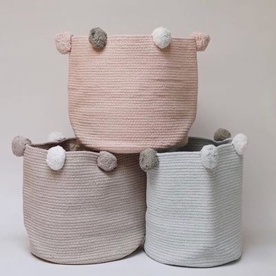 Laundry Basket for Plush Toys and Laundry Storage