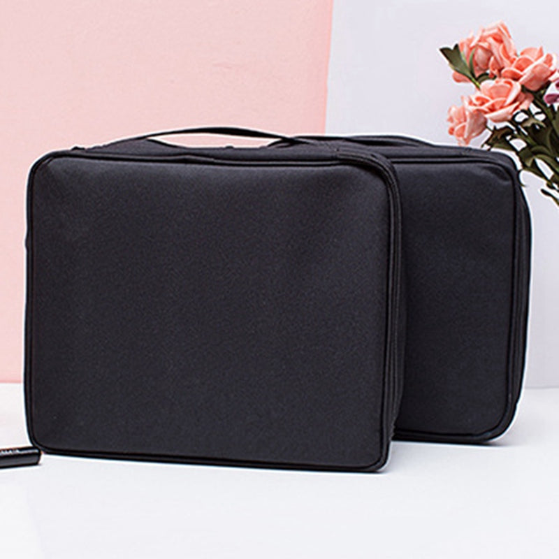 Large Capacity Portable Makeup Organizer Bag for Travel