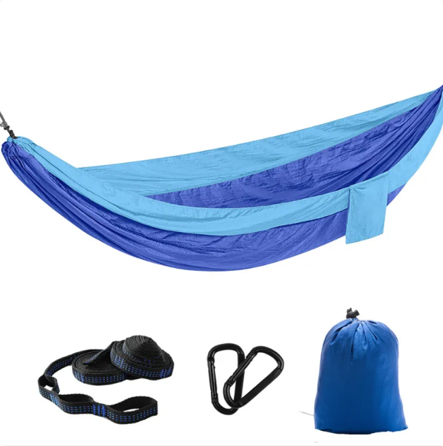 Outdoor Double Camping Hammock - 210T Parachute Nylon