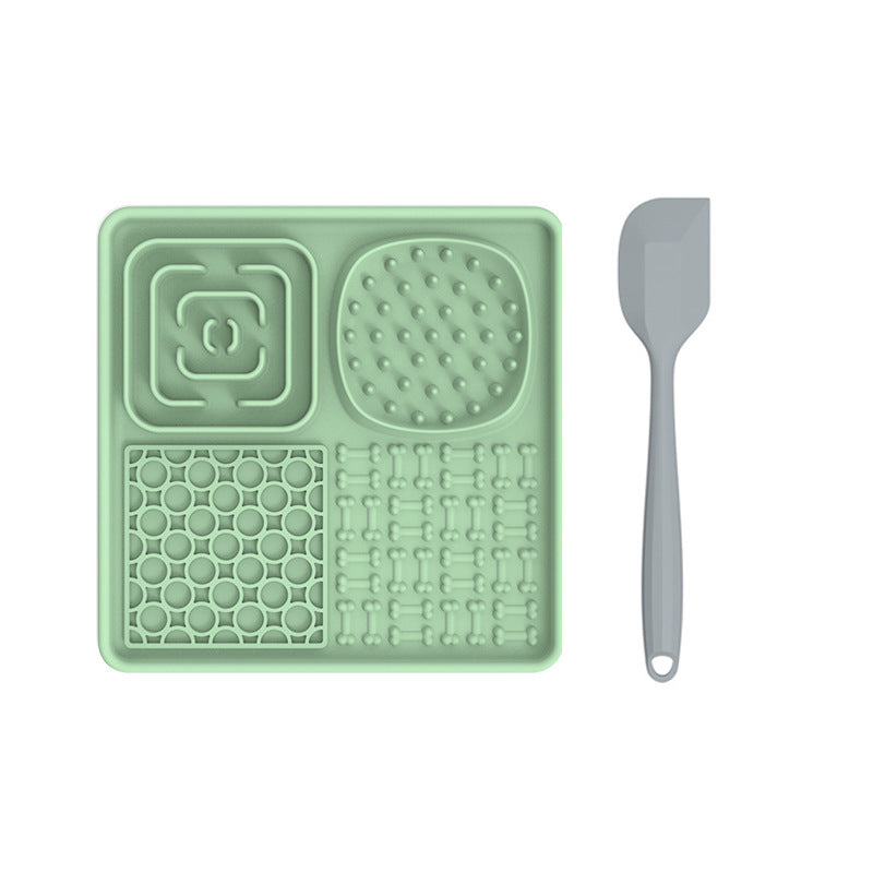 Silicone Pet Feeding Mat and Slow Feed Pad
