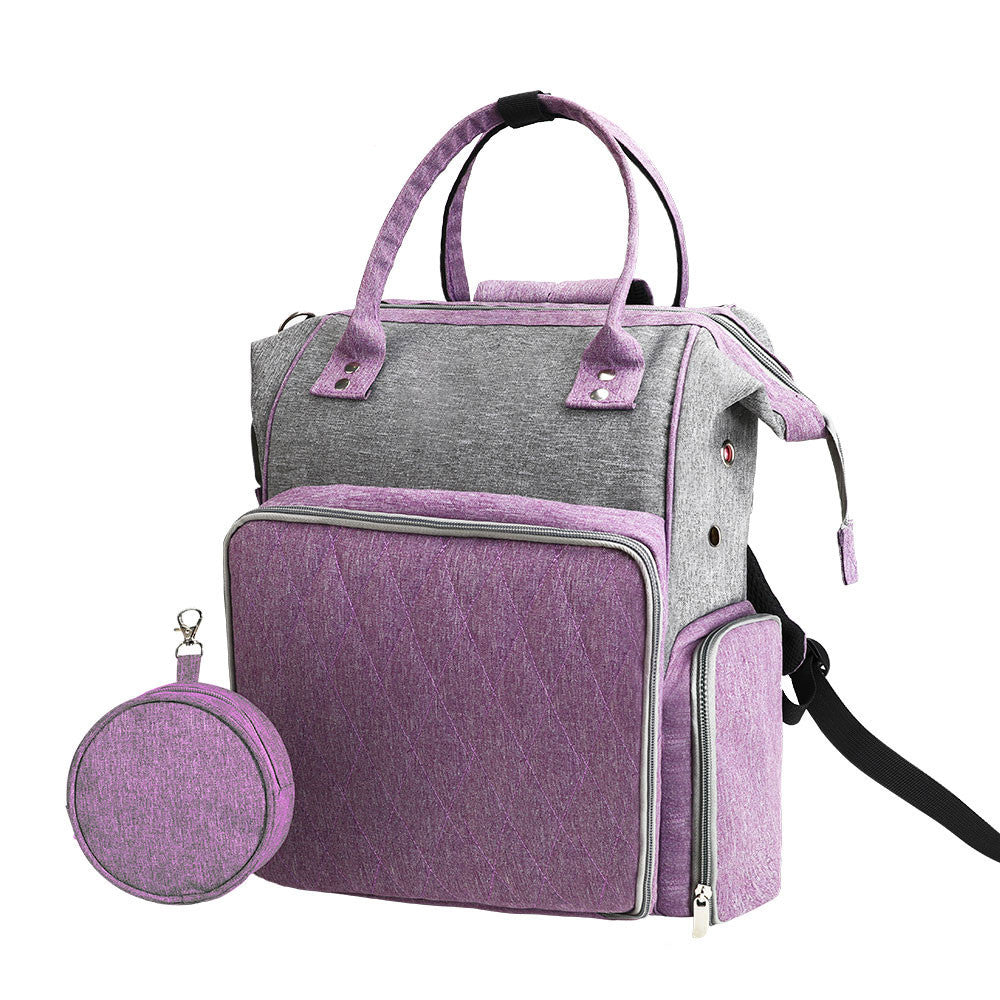 Double Shoulder Wool Crochet Storage Bag for Home
