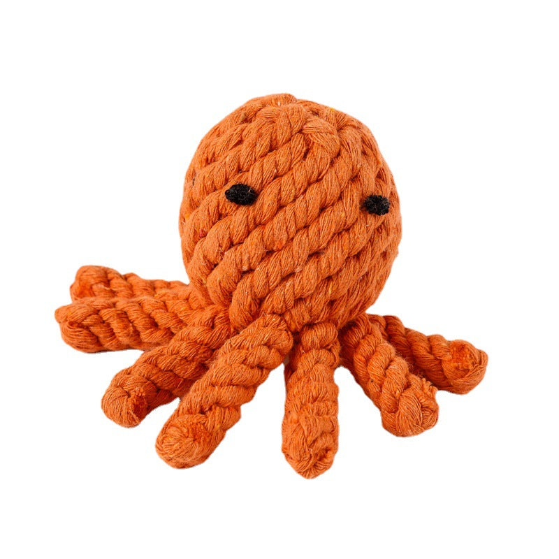 Pet Toy: Chew Rope Animal Shape for Dogs