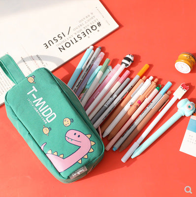 Korean Minimalist Large Capacity Pencil Case for Students